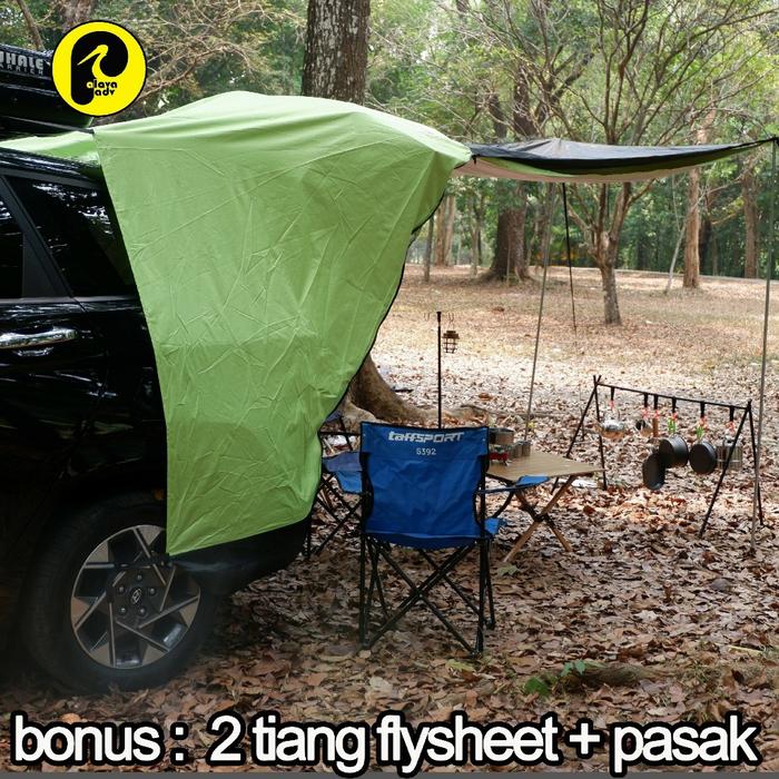 Tenda mobil campervan palava mobile camp + tiang almunium