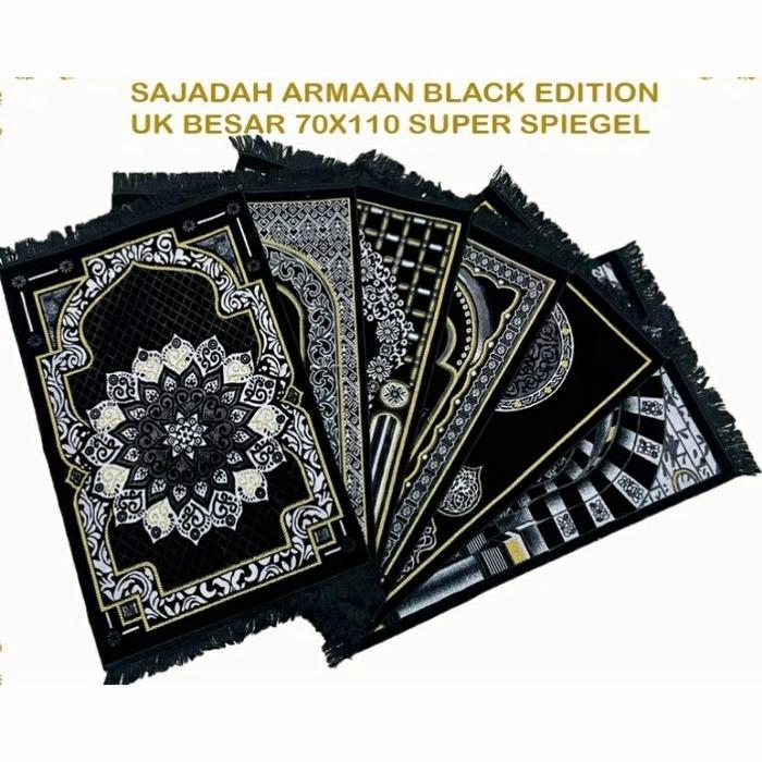 SAJADAH ARNAAN BLACK SPIGEL