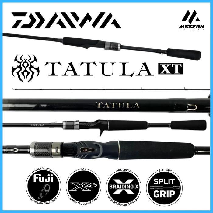 Daiwa Tatula XT 2022 Casting Rod Spinning Baitcasting Joran Pancing