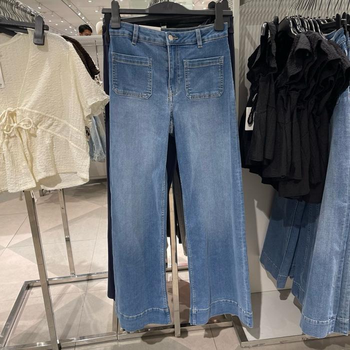Jeans Hnm woman Wide High Waist jastip jasa titip