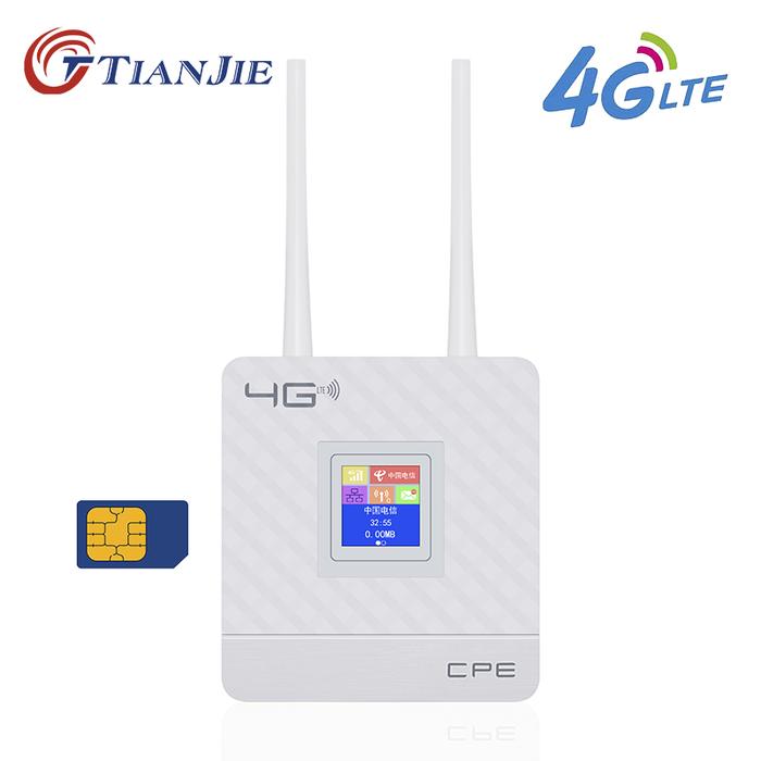 TIANJIE CPE903 3G 4G LTE wifi router WAN/LAN Port Dual external