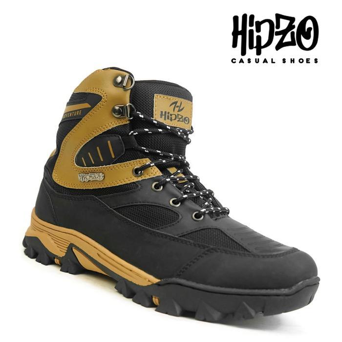 HIPZO SEPATU HIKING M072 BOOTS HIGH QUALITY UNTUK PRIA SIZE JUMBO OUTDOOR