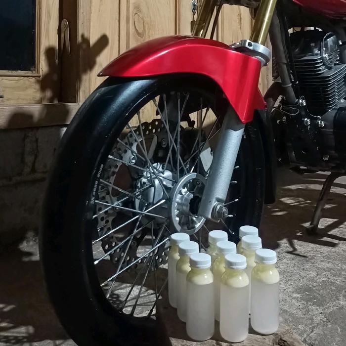 Clean black magic Motorcycle
