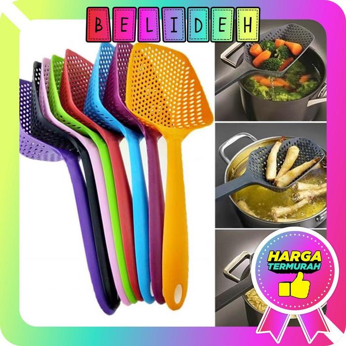 ☛BELIDEH☚ Sendok Penyaring Makanan Pasta / Saringan Mie Pasta Sayur / Sendok Penyaring R1251