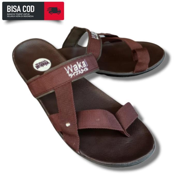 Mini Officiall - Sandal Wakai Pria Model Jepit Gunung Bahan Tali Original