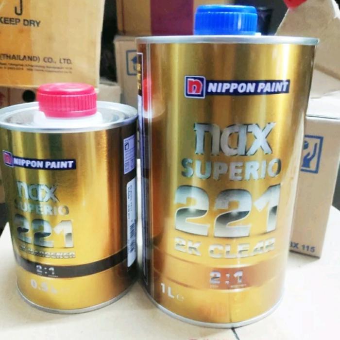 clear coat nax 221 nippon paint