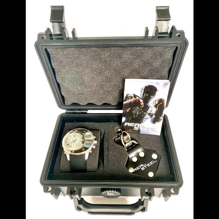 REAL STEEL x Red Monkey Atom Model Chronograph Watch RARE!