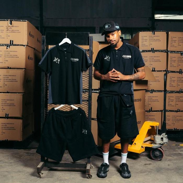 Chambre De La Vain X Brodo - Sepatu / Polo Shirt / Sweat Short / Trucker Hat