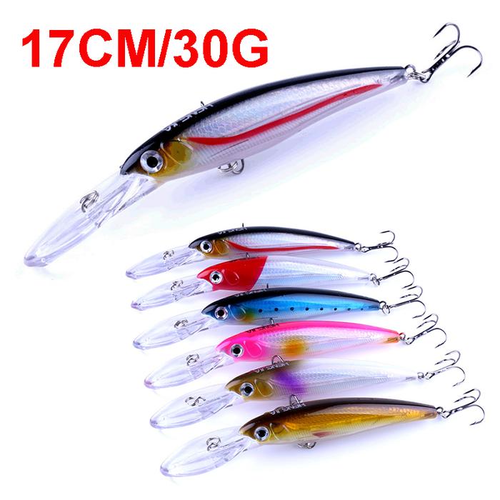 17CM 30G Ikan Kecil Umpan Keras Umpan 3D Mata Laut
