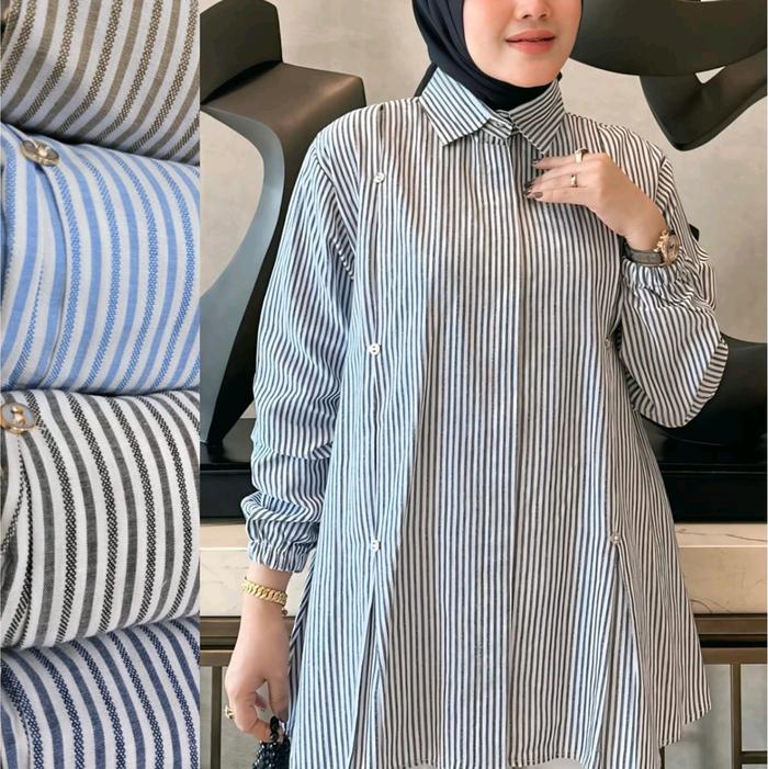 atasan winody terbaru TOP PUTRI BY winody Muslim Wanita Baju Remaja Dewasa Rayon Panjang Katun