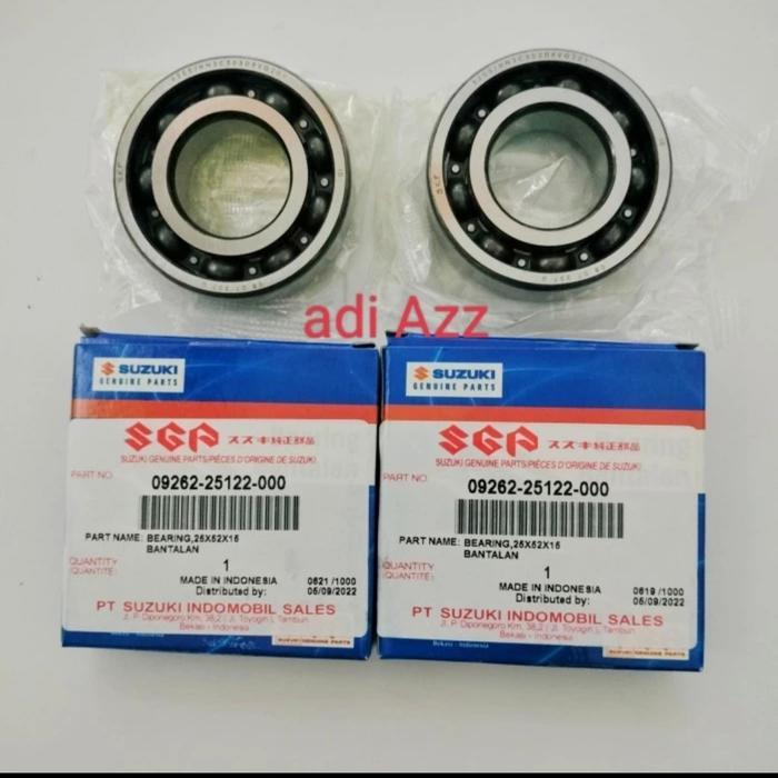 bearing laher kruk as set isi 2 tornado crystal bravo rk cool sgp 09262-25122