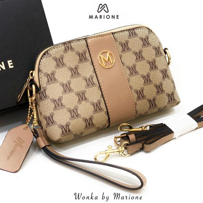 MARIONE - WONKA FREE BOX & INVOICE TAS WANITA TAS SELEMPANG