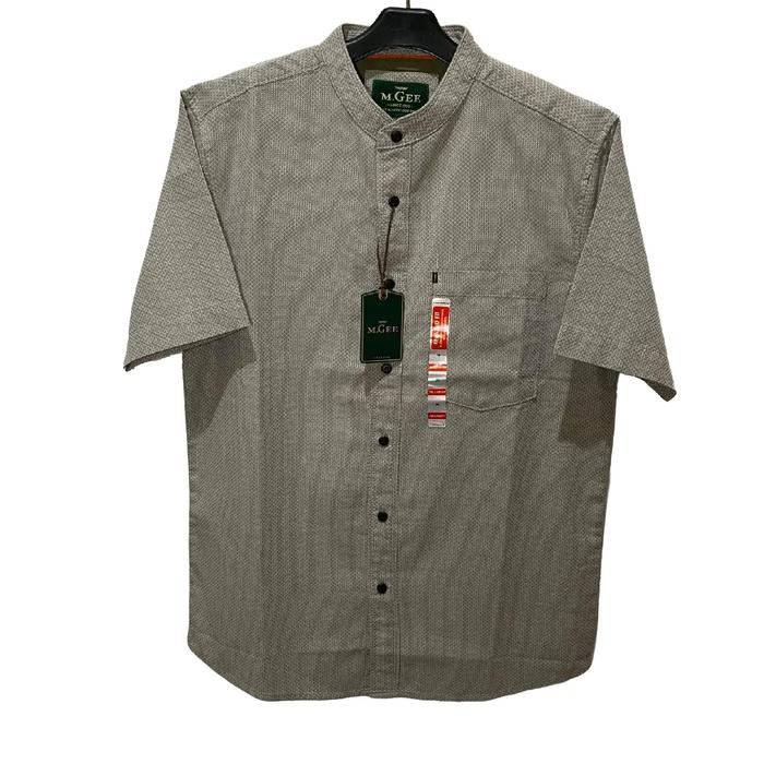 kemeja koko mgee original pria kemeja koko baju koko kemeja pria AZKAC048 Pendek