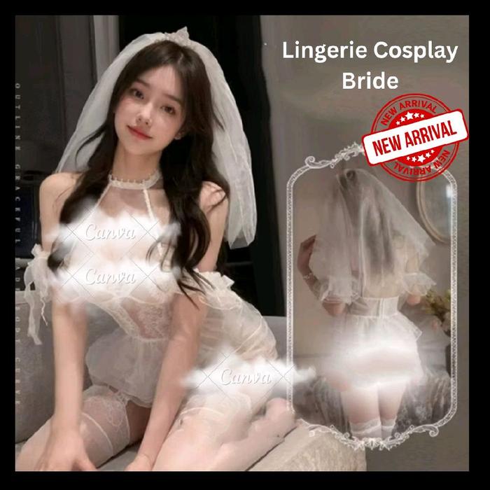 Lingerie Cosplay Pengantin Bride Sexy