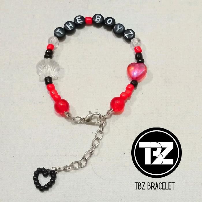 THE BOYZ TBZ BRACELET - Gelang Friendship Nama Member THE BOYZ TBZ