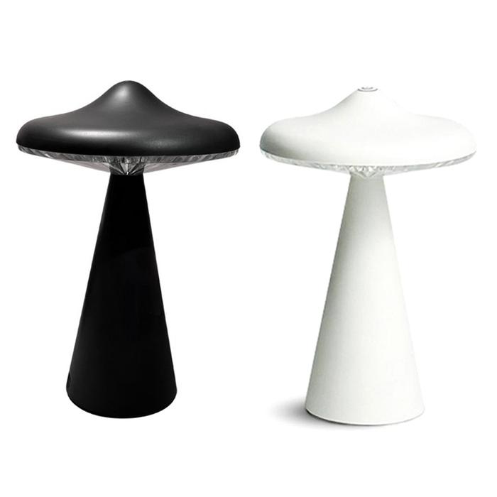 1 Set LED Night Light UFO Mushroom Lamp Decoration Bedside Lamp