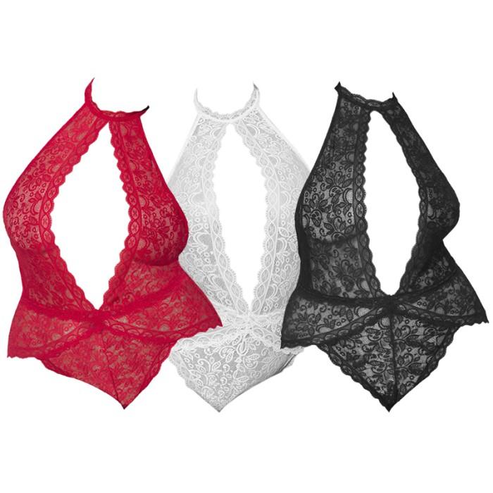 L1166 Lingerie Baju Tidur Haram Jumbo Big Size Teddy Bikini Sexy Seksi