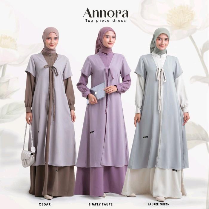 ANNORA DRESS/ANNORA DRESS BY LUBI/GAMIS MUSLIMAH