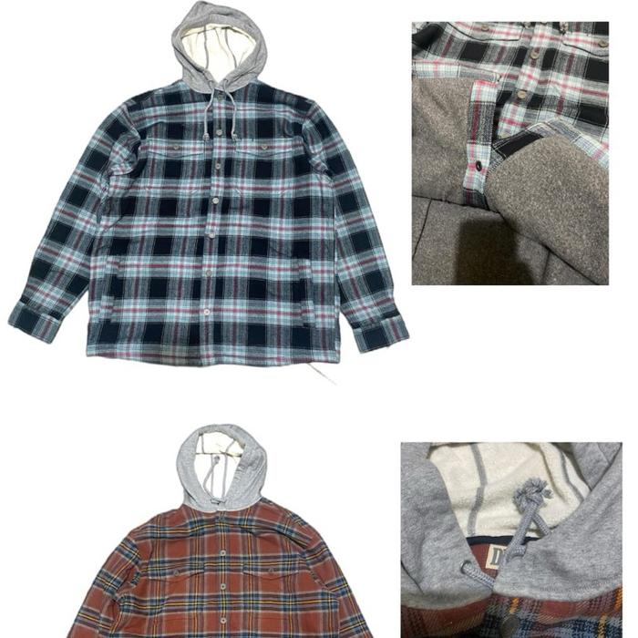 Kemeja Outet flannel hoodir duluth original
