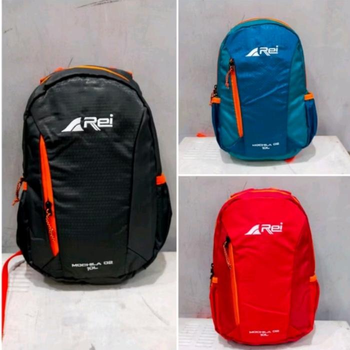 Tas Ransel Rei Mochila 02 Original 100% - Backpack Pria Wanita 10L Waterproof Casual