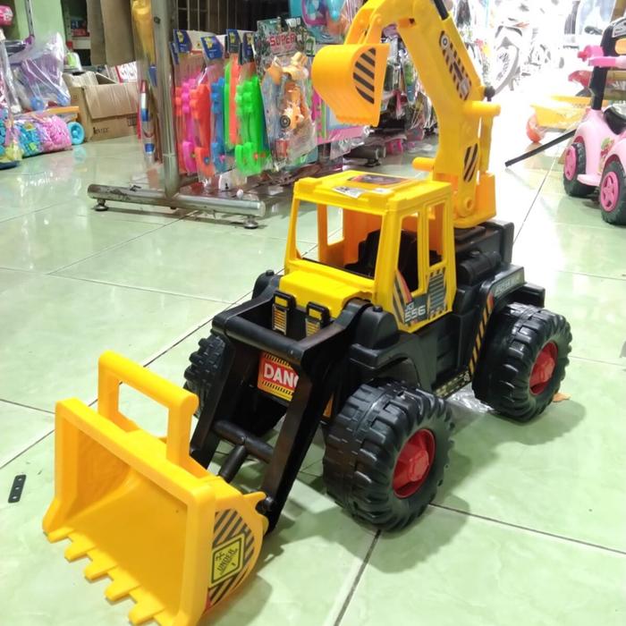 Sendy Toys mainan dorong anak bulldozer