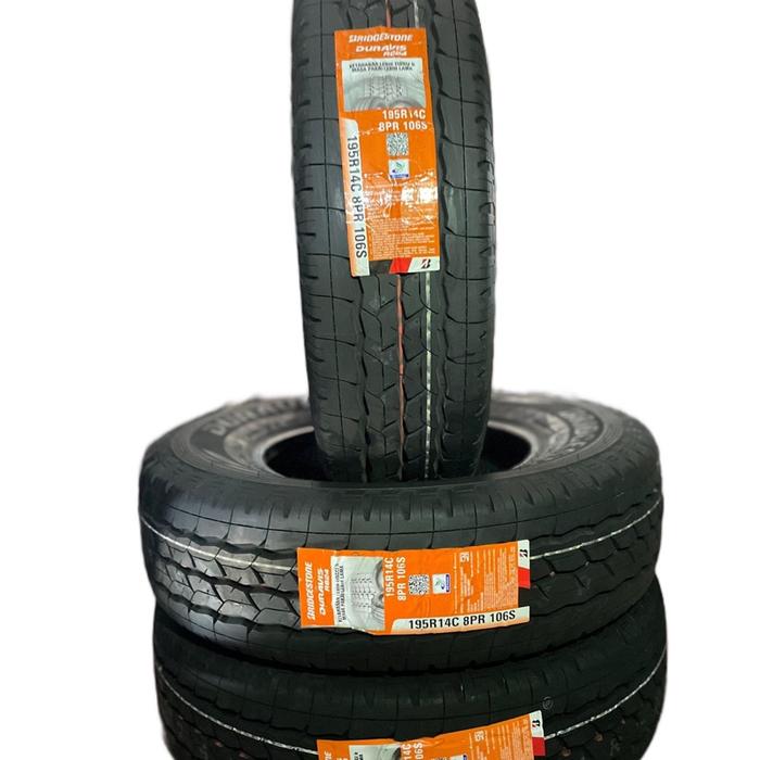 BRIDGESTONE DURAVIS 195 14 8PR 195 R14 8pr 195/R14 8pr BAN LUAR MOBIL RADIAL