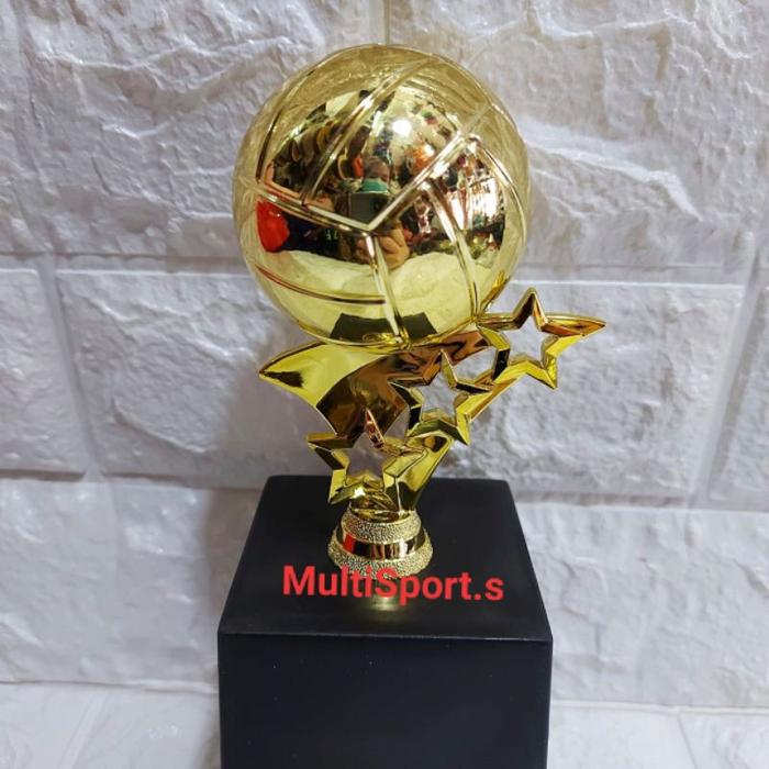 TROPHY PIALA BOLA VOLLY IMPORT GOLD