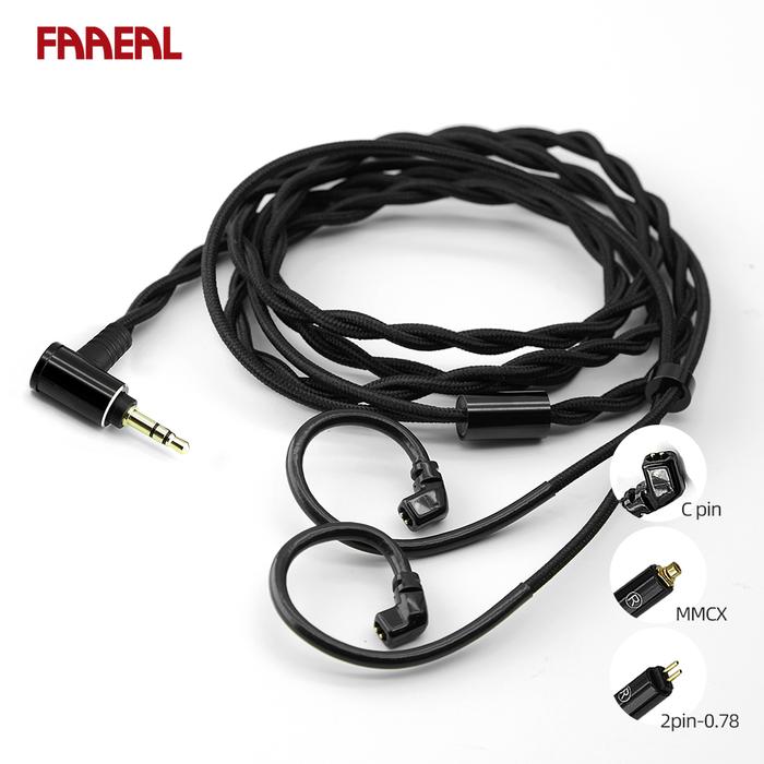 FAAEAL Replacement Cable For Headphones KZ ZSN GK CCA TRN