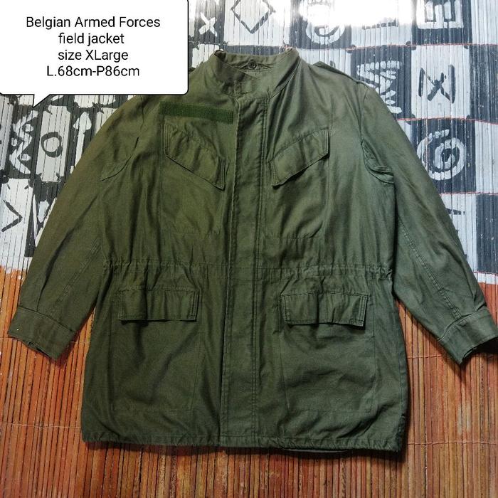 Jaket Taktis Belgian Armed Forces Ukuran XLarge L68cm-P86cm