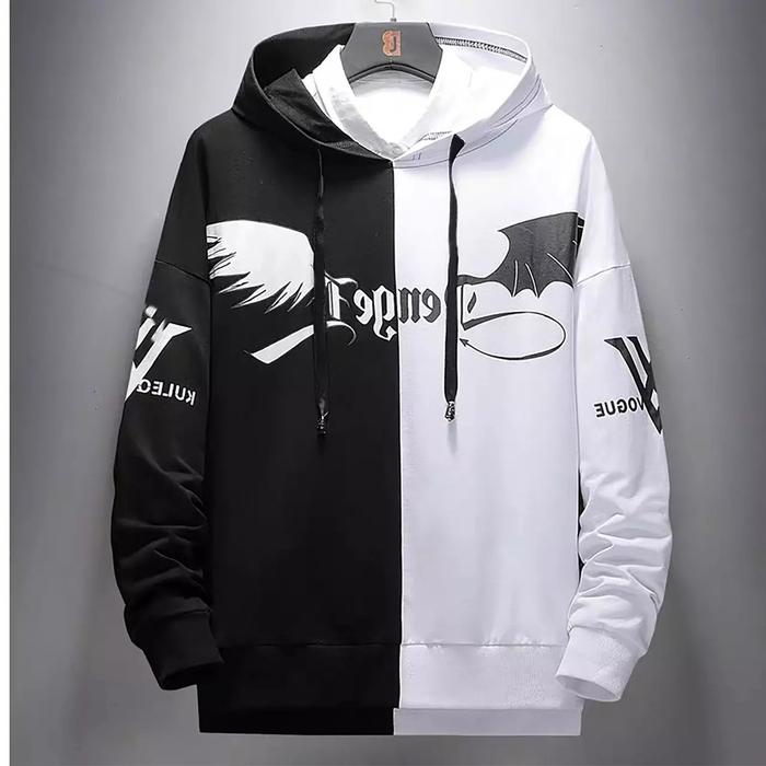 Flava Store - Hoodie Pria Vaque Jaket Hoodie Kombinasi Pria Sweater Hoodie Distro Pria Fleece Murah