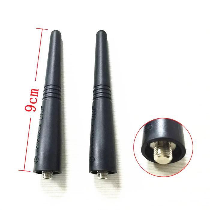Short 9cm rubber whip antenna UHF 400-470mhz for Motorola HT750 GP328