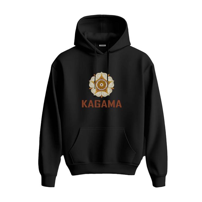 Hoodie KAGAMA Universitas Gadjah Mada UGM Premium Fleece Cloth Sweater Jacket Hood Black Hitam