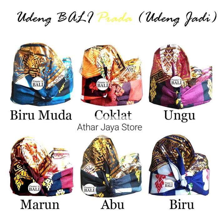 Udeng Bali Jadi / Udeng Bali instan / Udeng Bali Prada
