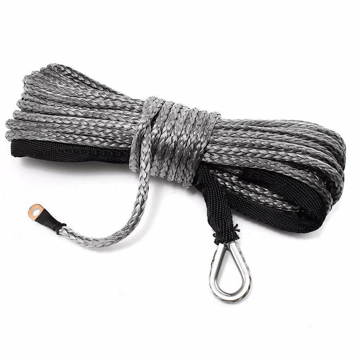 Synthetic Winch Rope Blue Fastness Winch Cable for Winches ATV UTV