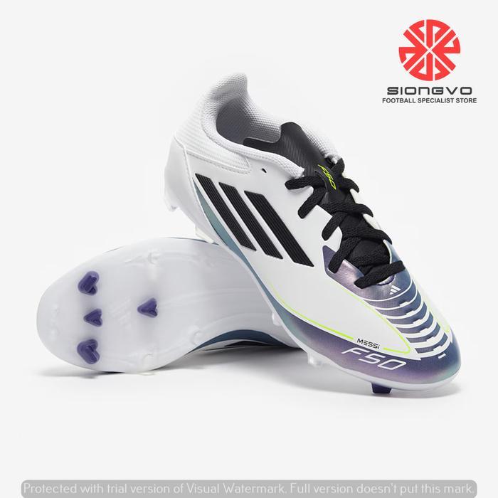 SEPATU ANAK - ADIDAS F50 LEAGUE FG/MG MESSI JR JUNIOR VIVID HZON IE9 *