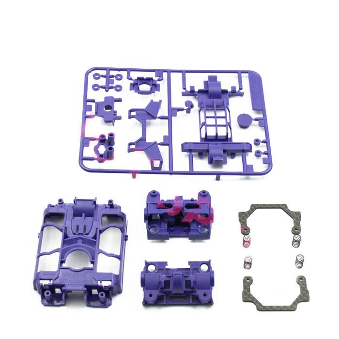 CNC MSL Internal Suspensi Chassis Ringan Hollow Cnced MSL Chassis