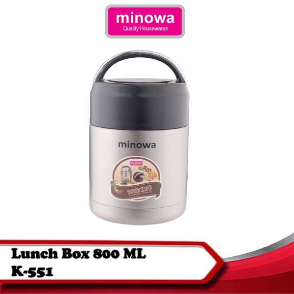 Minowa Lunch Box Stainless 650 ML - 800 ML