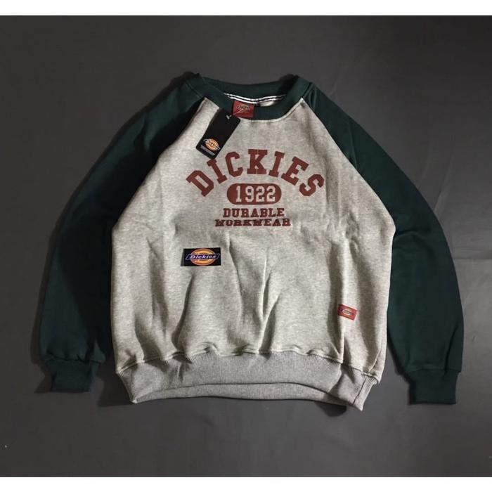 JAKET SWEATER SWEATSHIRT CREWNECK DICKIES DURABLE 1922 FULL TAG PREMIUM CASUAL