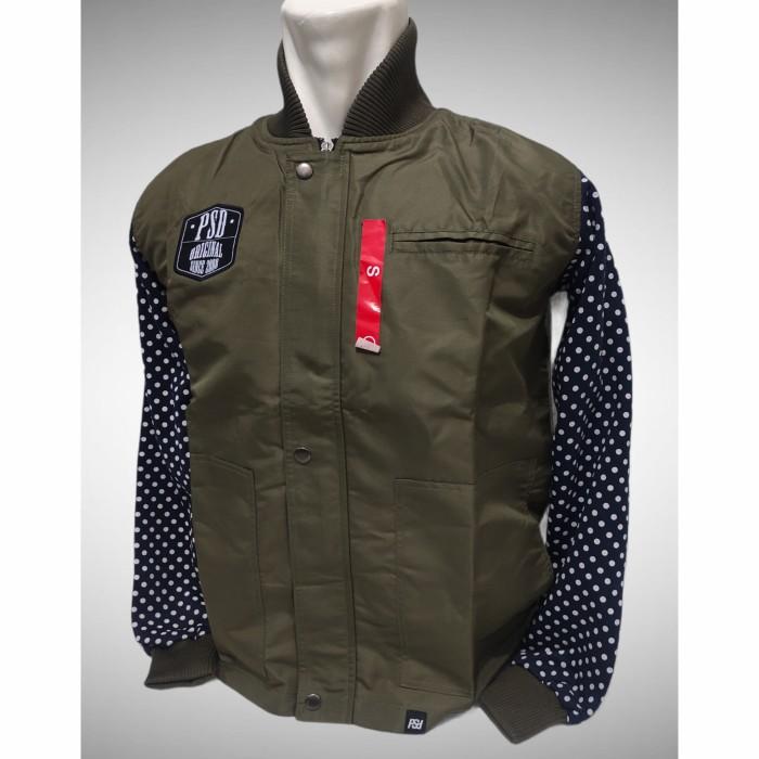 S☛A2 JAKET PETER SAYS DENIM R GREEN POLKA Y♫WL