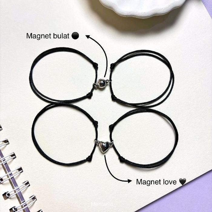 Gelang couple magnet | gelang couple magnet love | gelang magnet bulat bestseller gelang magnet term