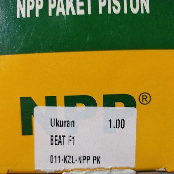 piston kit beat fi injeksi / scoopy fi npp oversize std 25 50 75 100