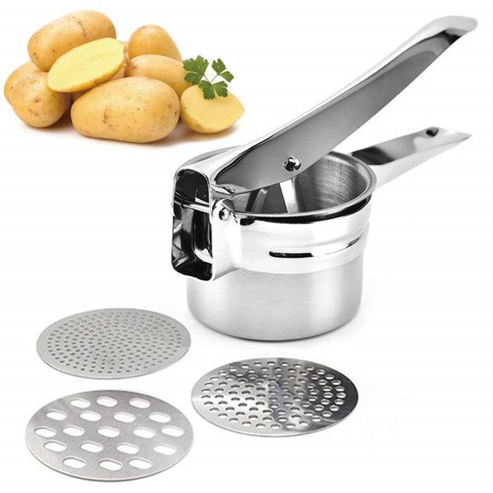 Cetakan Long Potato Stainless 3 In 1potato Ricer Potato Masher