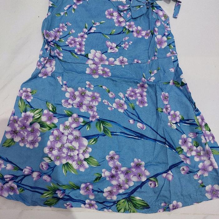 Baju Dress Bali Joger Anak Perempuan Tanpa Lengan 1 Tahun