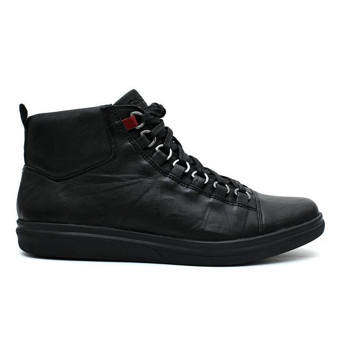 sale Gino Mariani Men's Shoes Leather Gregory 1 - Black