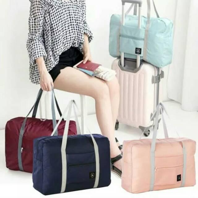 Foldable travel bag organizer - tas baju -tas lipat koper - Tas kabin