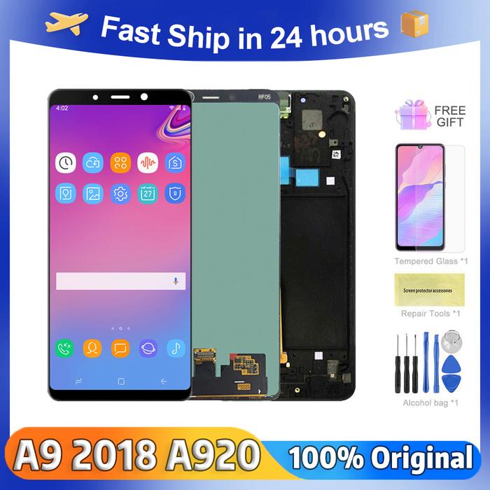 A920 100% Original For Samsung Galaxy A9 2018 A920 A920F LCD Display