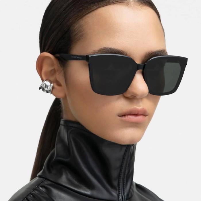 Kacamata Fashion Gentle Monster Tega Black Sunglasses Original