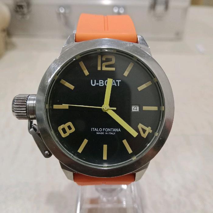 jam tangan fashion pria U-boat automatic