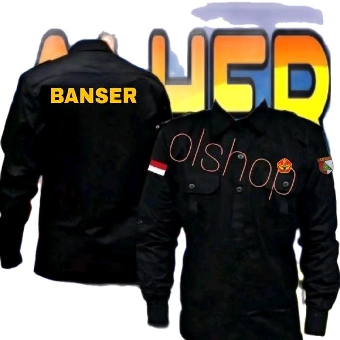 bisa satuan bisa request nama tanpa biaya kemeja Banser kemeja Banser seragam Banser baju Banser kem