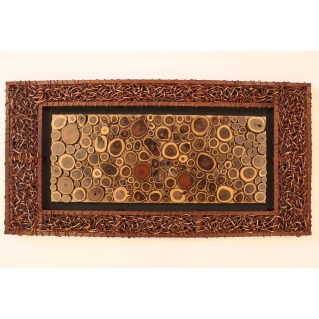 Figura Panel Acacia 60 x 120 [V020] - Panel Dinding Kayu, Hiasan Dinding Wall Decoration